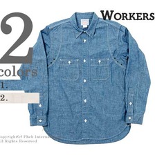 Workers MFG Shirt, Blue Chambray画像