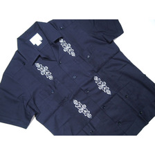 CORAZON CUBA SHIRTS navy画像
