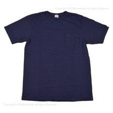 UES 65IR インディゴポケット付きノーマルTシャツ画像
