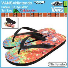 VANS &times; Nintendo Hanelei Tie Dye Mario VN-000ZTIKA0画像