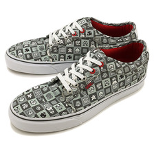 VANS &times; Nintendo Chukka Low Check Grey/White VN-000ZUMJZX画像