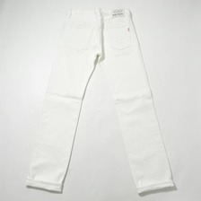 IRON HEART 21oz.SELVEDGEWHITE DENIM SLIM STRAIGHT JEANS IH666S-WH画像