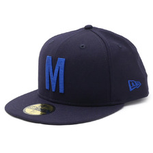 RHC Ron Herman &times; HOLLYWOOD TO MALIBU &times; NEW ERA M 59FIFTY FITTED CAP NAVY画像