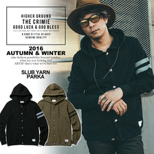 CRIMIE SLUB YARN PARKA C1F5-CS04画像