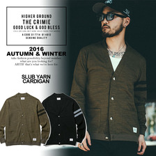 CRIMIE SLUB YARN CARDIGAN C1F5-CS05画像