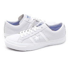 RHC Ron Herman &times; CONVERSE STAR & BARS REACT LEATHER/RHC WHITE画像