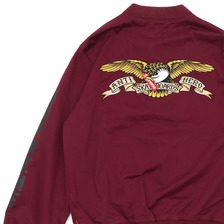 Supreme &times; ANTIHERO Bomber Jacket BURGUNDY画像