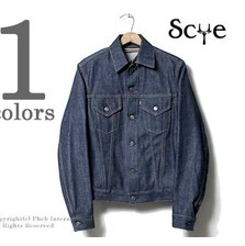 SCYE BASICS デタッチャブルカラー デニムジャケット 5116-63505画像