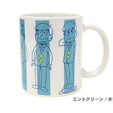HTML ZERO3 &times; おそ松さん &times; BANDAI Im Neet Six Stripe Mug Cup ACS188画像