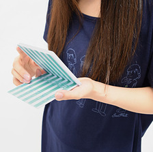 HTML ZERO3 &times; おそ松さん &times; BANDAI Im Neet Six Stripe Mirror ACS189画像