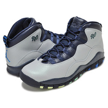 NIKE AIR JORDAN 10 RETRO BG "RIO" w.gry/p.blu-obsdn-g,glow 310806-019画像
