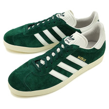 adidas Originals GAZELLE カレッジエイトグリーン/ビンテージホワイトS15/ゴールドメット BB5490画像