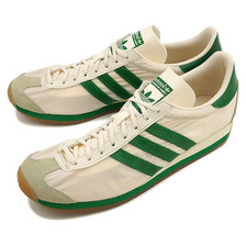 adidas Originals CNTRY OG チョークホワイト/グリーン/クリームホワイト S32106画像