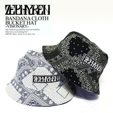 Zephyren BANDANA CLOTH BUCKET HAT -VISIONARY-画像