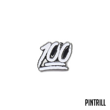 PINTRILL HUNDRED WIINTER PIN WHITE画像