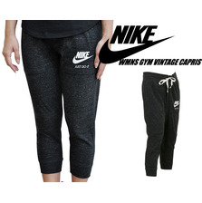 NIKE WMNS GYM VINTAGE CAPRIS Black 726054-010画像