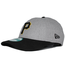NEW ERA PITTBURGH PIRATES PINCH HITTER 9FORTY ADJUSTABLE H.GREYxBLACK FFNEPBP245画像