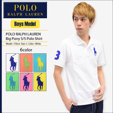 POLO RALPH LAUREN Big Pony S/S Polo Shirt 323605157画像