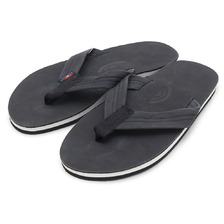 Ron Herman &times; RAINBOW SANDALS Single Layer Sandals BLACKxWHITE画像