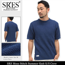 PROJECT SR'ES Moss Stitch Summer Knit S/S Crew KNT01209画像