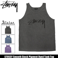 STUSSY Smooth Stock Pigment Dyed Tank Top 1933878画像