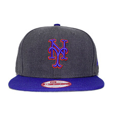 NEW ERA NEW YORK METS TEAM-BASIC SNAPBACK D.GREY EANENYM288画像