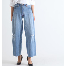 RE/DONE HIGH RISE WIDE LEG CROP 1010HW画像