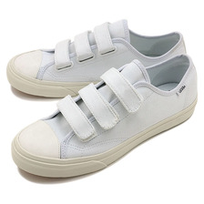 VANS CLASSIC PRISON ISSUE (TWILL) TRUE WHITE/BLANC DE BLANC VN000SDJJTP画像