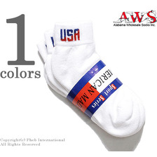 ALABAMA WHOLESALE SOCKS USAクオーター3Pソックス 700054691画像