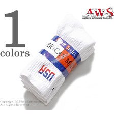 ALABAMA WHOLESALE SOCKS USAクルー3Pソックス 700054694画像