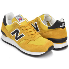 new balance M670 SMY YELLOW / BLACK MADE IN ENGLAND画像