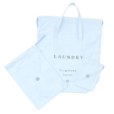 THE PARK・ING GINZA &times; Fragment Design LAUNDREY BAG SET SAX画像
