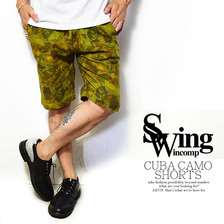 SWING CUBA CAMO SHORTS画像