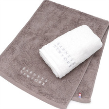 BARNEYS NEWYORK エンブロイダリーロゴ フェイスタオルセット画像