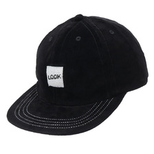 LQQK Studio Suede 6-Panel Cap BLACK画像