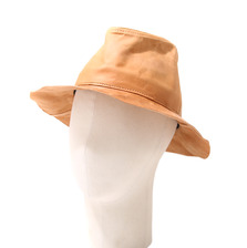KIJIMA TAKAYUKI LEATHER HAT -BEIGE- 162705-27画像