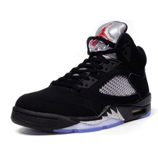 NIKE AIR JORDAN V RETRO OG "MICHAEL JORDAN" "LIMITED EDITION for JORDAN BRAND" BLK/SLV/RED 845035-003画像