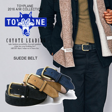 TOYPLANE SUEDE BELT TP16-FAC06画像