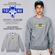 TOYPLANE GOD SPEED CREW NECK SWEAT TP16-FSW14画像