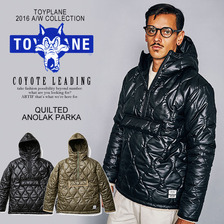 TOYPLANE QUILTED ANORAK PARKA TP16-FJK08画像