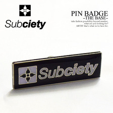 Subciety PIN BADGE-THE BASE 10626画像