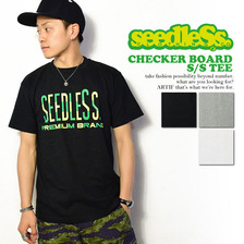 seedleSs. CHECKER BOARD S/S TEE SD16SP-SS09画像
