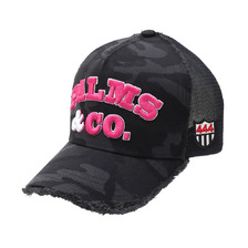 YOSHINORI KOTAKE DESIGN &times; Palms&co. TWILL CAMO MESH CAP BLACK画像