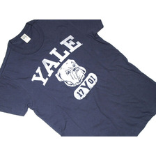 TAIL GATE YALE S/S TEE/navy画像