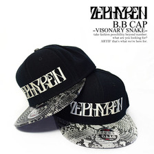 Zephyren B.B. CAP -VISIONARY SNAKE-画像