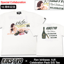 KIKS TYO &times; Ren Ishikawa AJ6 Celebration Pack S/S Tee Special Collaboration KT1601REN-04画像