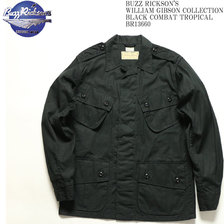 Buzz Rickson's WILLIAM GIBSON COLLECTION BLACK COMBAT TROPICAL BR13660画像