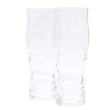 BARNEYS NEWYORK サークルカット ビアグラスセット CLEAR画像