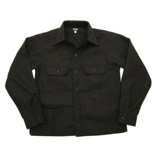 BLACK SIGN Modified CPO Wool Melton Anchor Shirts BSFL-16104B画像