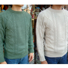 COLIMBO HUNTING GOODS New Bridge Cable Sweater ZR-0800画像